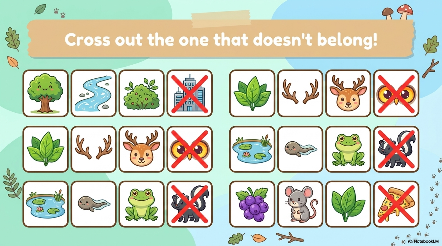 Forest Animals Activity Workbook - LittleMindsHomeschool