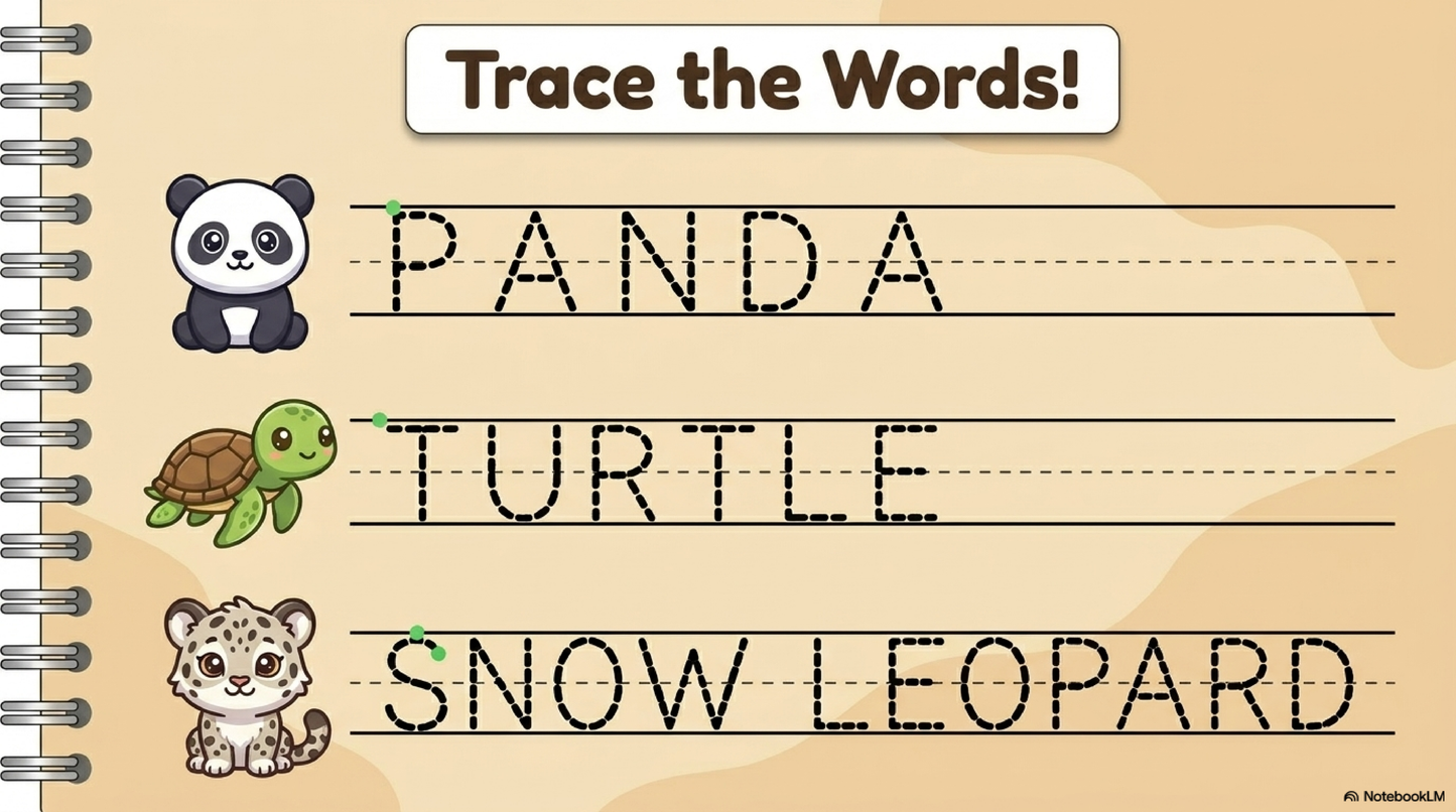 Endangered Animals Activity Workbook - LittleMindsHomeschool