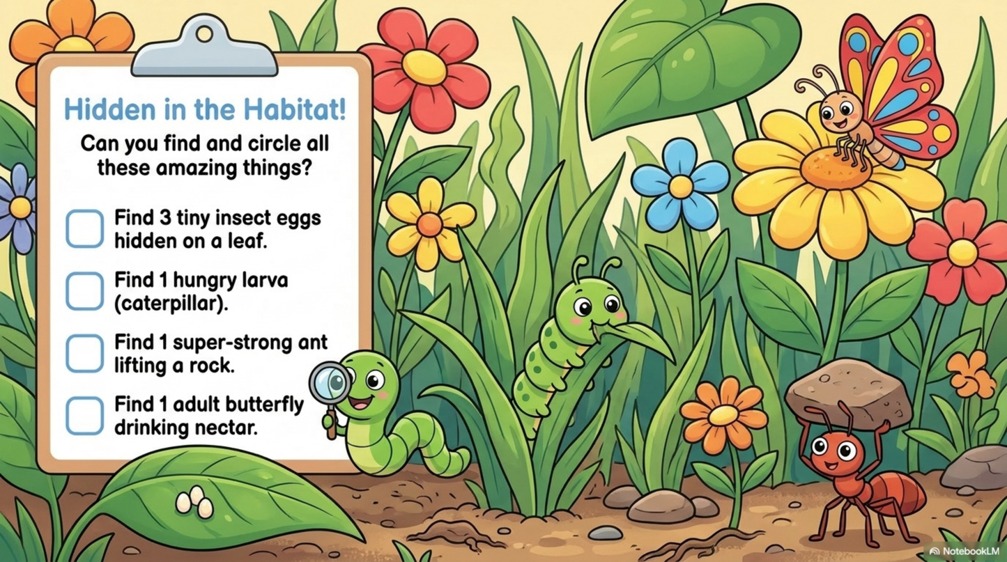 Insects Activity Workbook - LittleMindsHomeschool