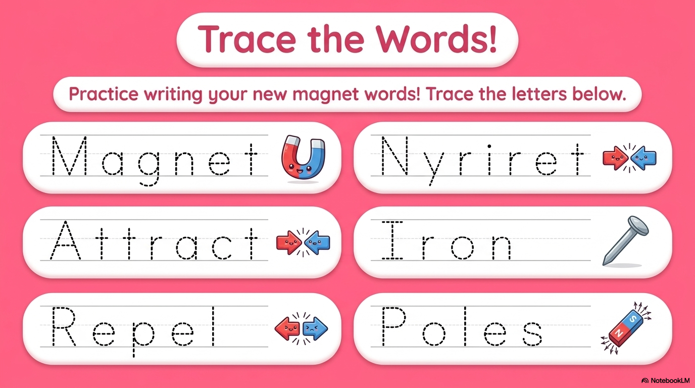 Magnets Activity Workbook - LittleMindsHomeschool