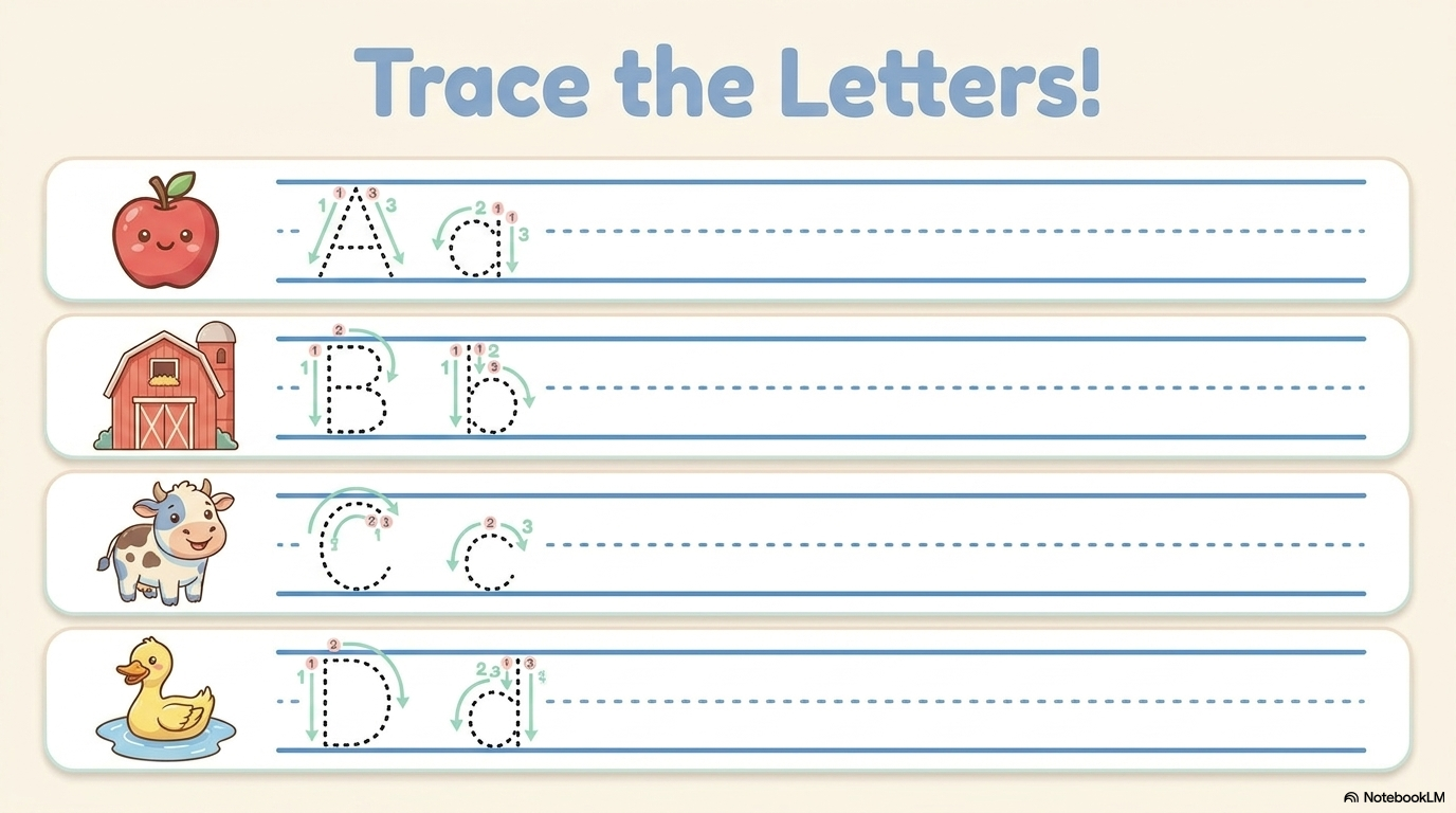 Alphabet Letters Activity Workbook - LittleMindsHomeschool