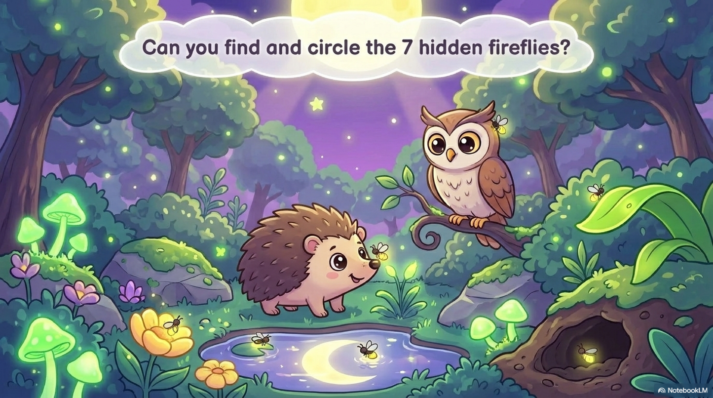 Nocturnal Animals Activity Workbook - LittleMindsHomeschool