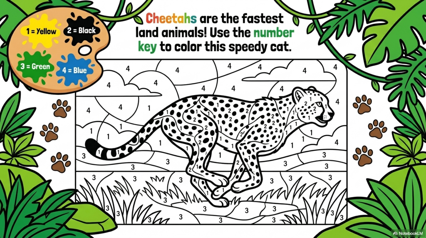 Wild Cats Activity Workbook - LittleMindsHomeschool