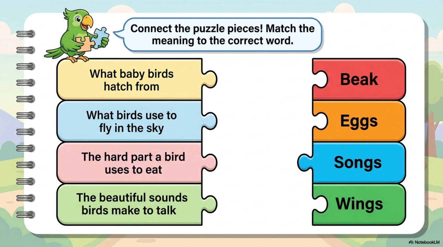 Birds Activity Workbook - LittleMindsHomeschool