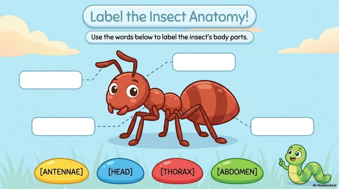 Insects Activity Workbook - LittleMindsHomeschool