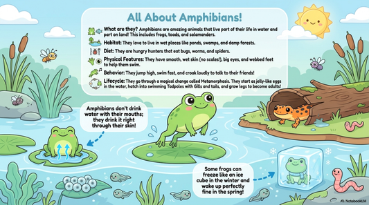 Amphibians Activity Workbook - LittleMindsHomeschool