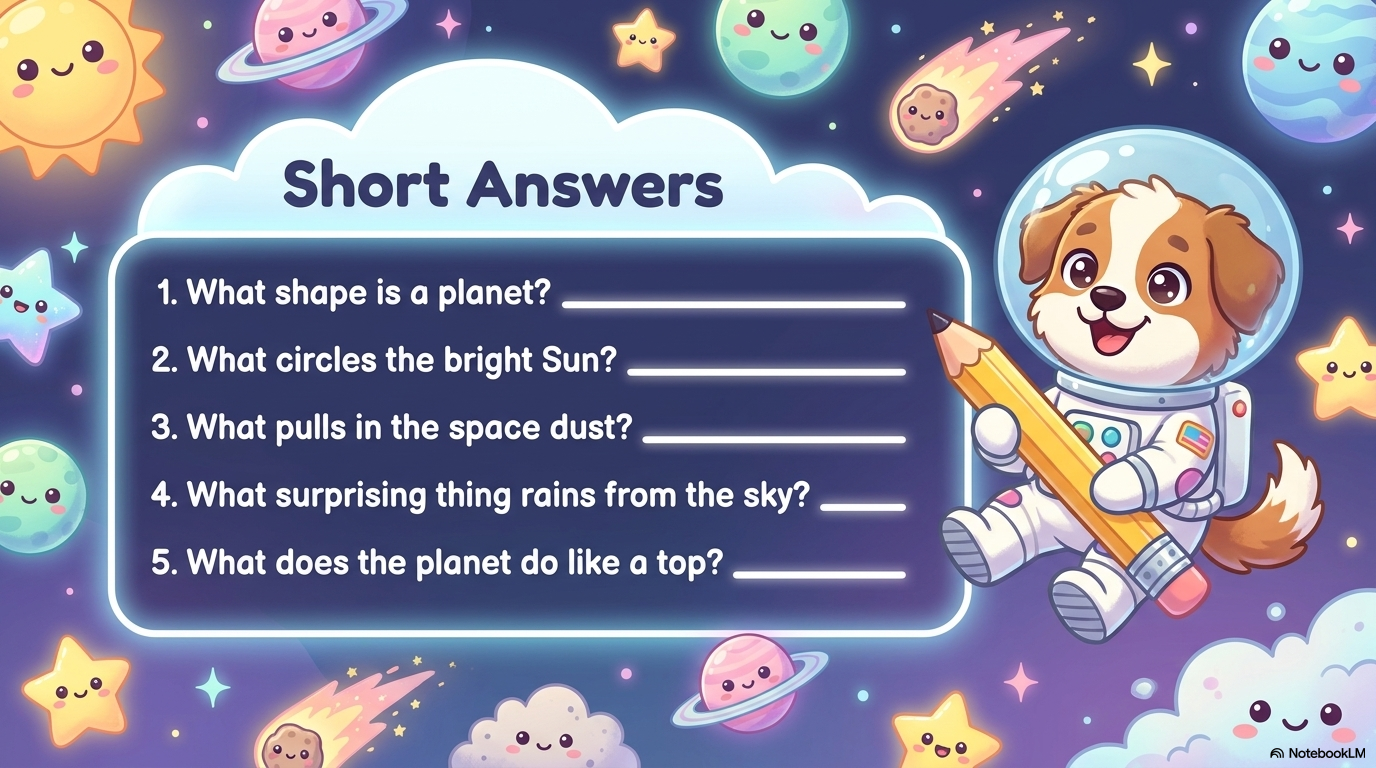 Planets Activity Workbook - LittleMindsHomeschool