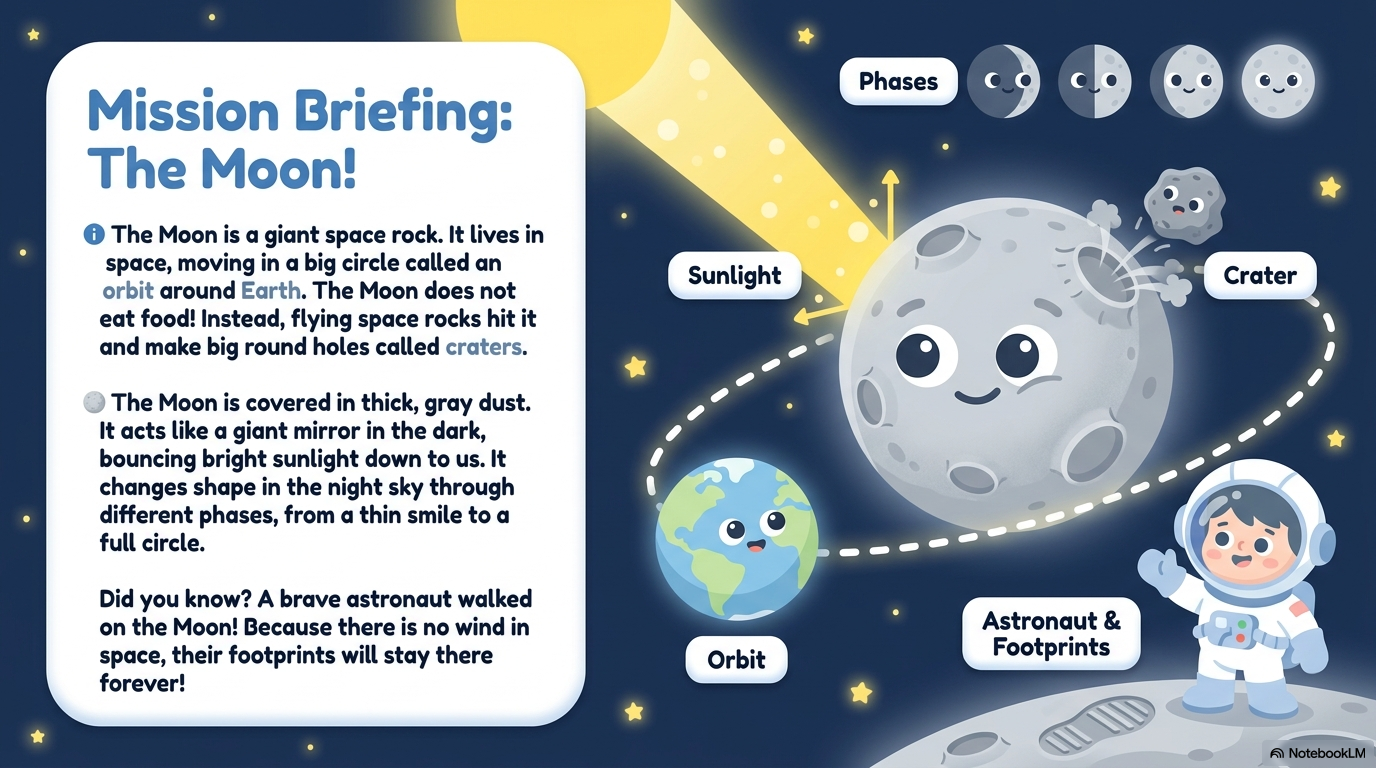 The Moon Activity Workbook - LittleMindsHomeschool