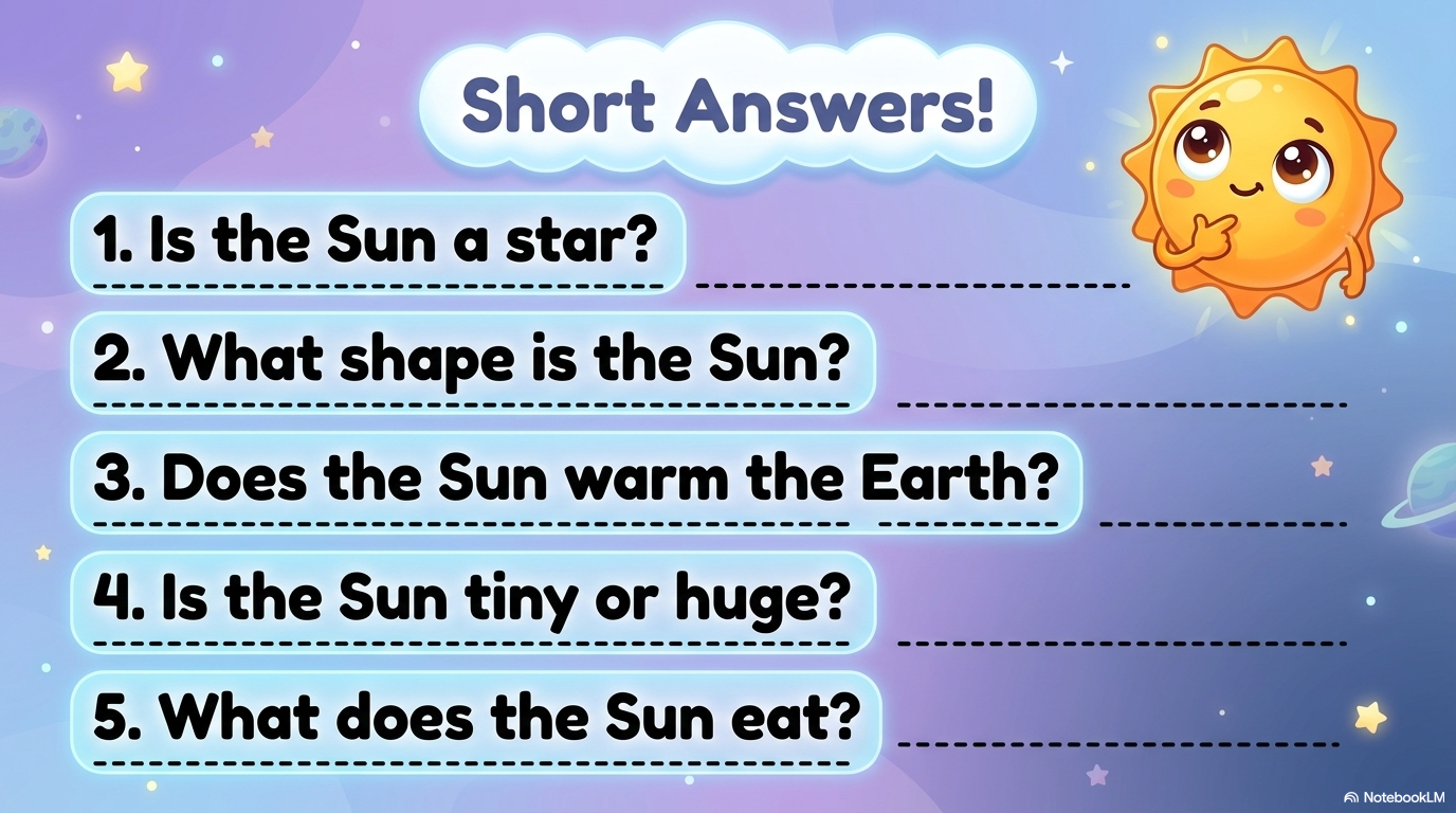 The Sun Activity Workbook - LittleMindsHomeschool