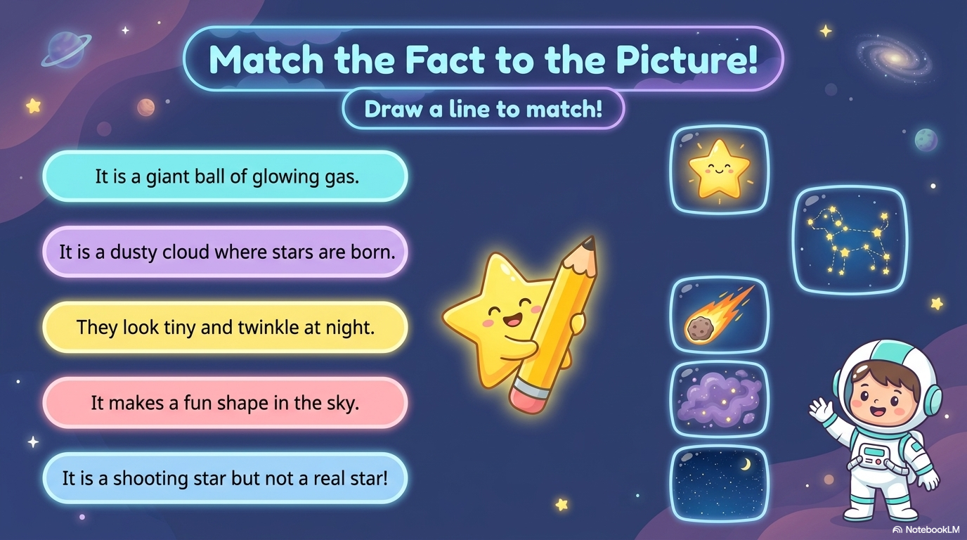 Stars and Space Travel Activity Workbook - LittleMindsHomeschool