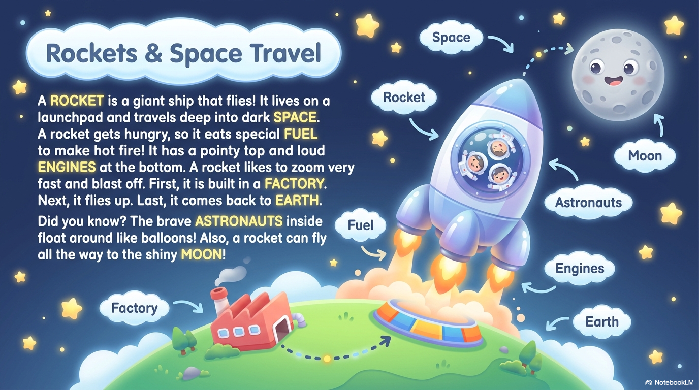 Rockets and Space Travel Activity Workbook - LittleMindsHomeschool