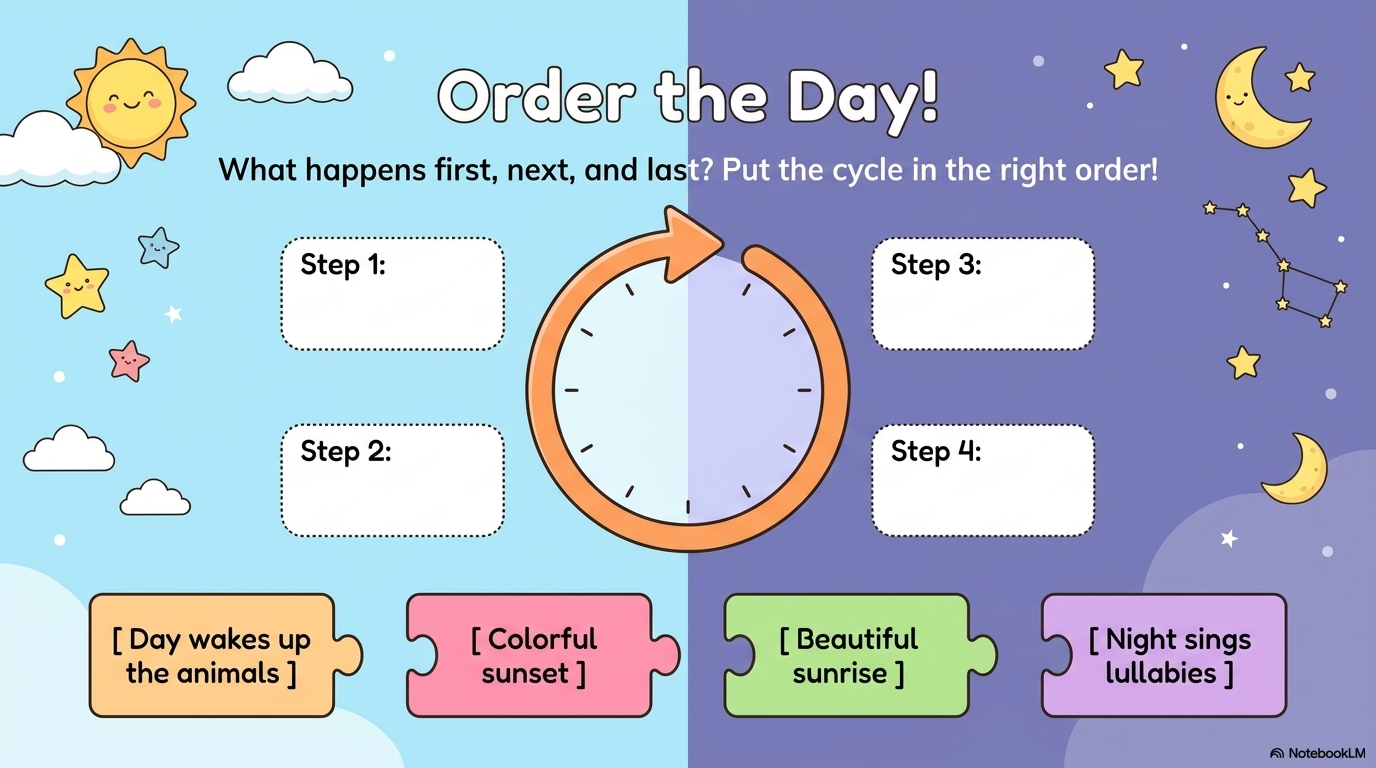 Day and Night Activity Workbook - LittleMindsHomeschool
