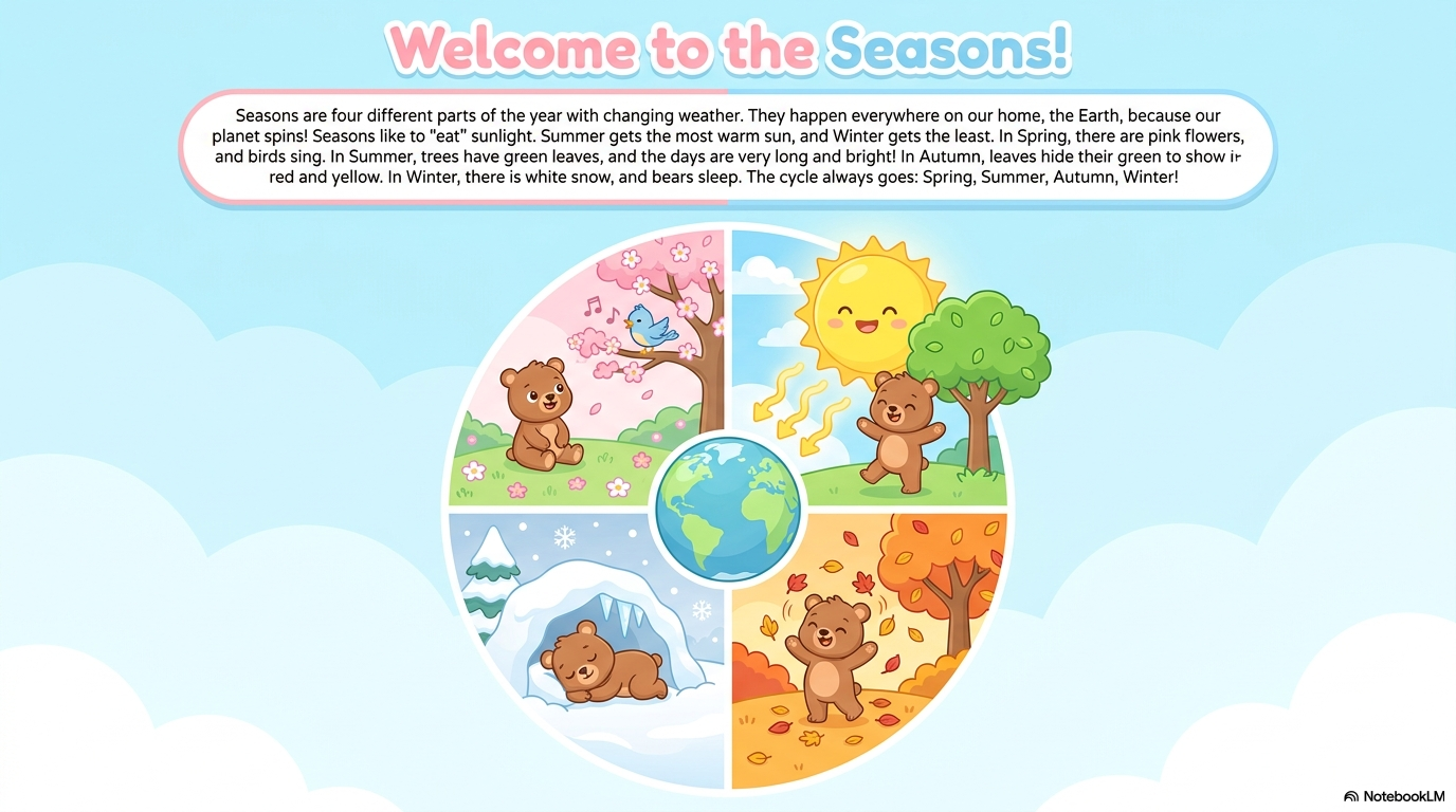 Four Seasons Activity Workbook - LittleMindsHomeschool
