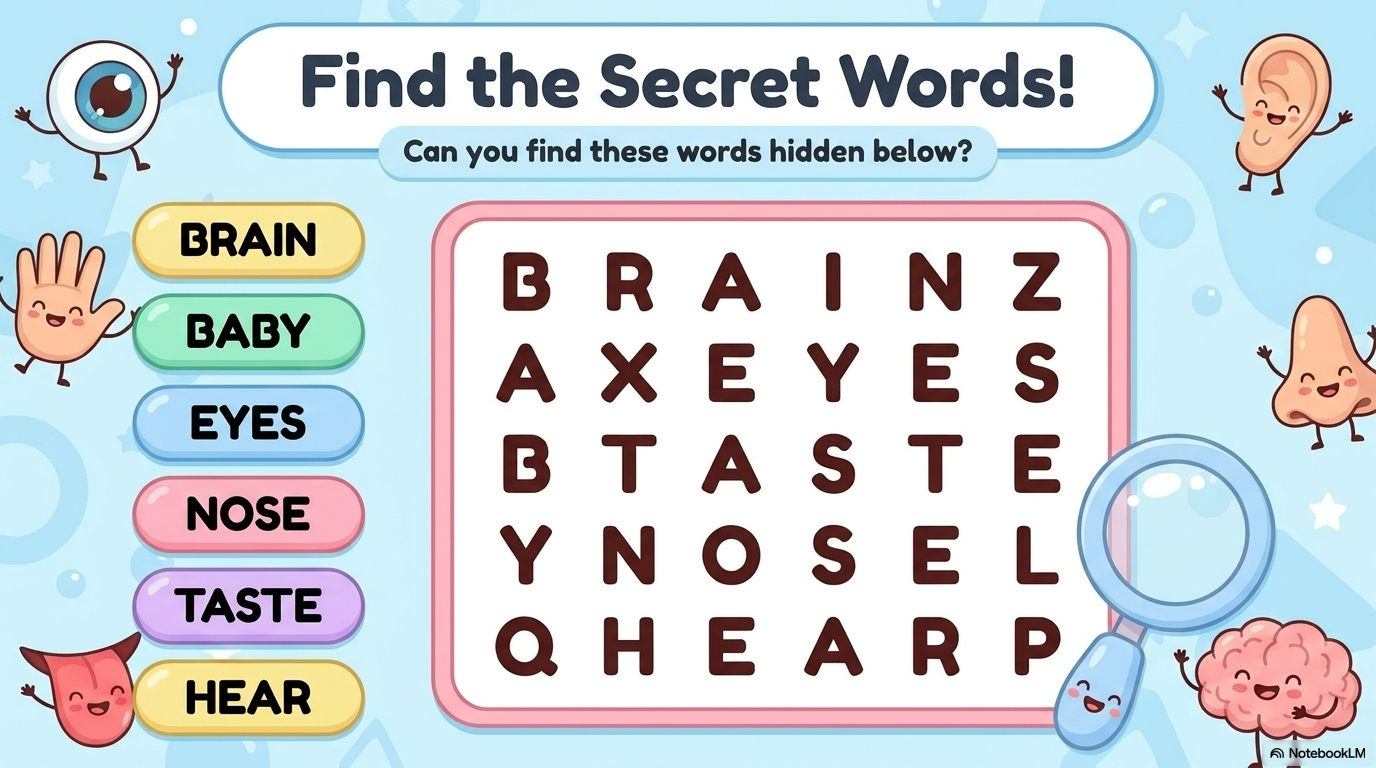 Our Five Senses Activity Workbook - LittleMindsHomeschool