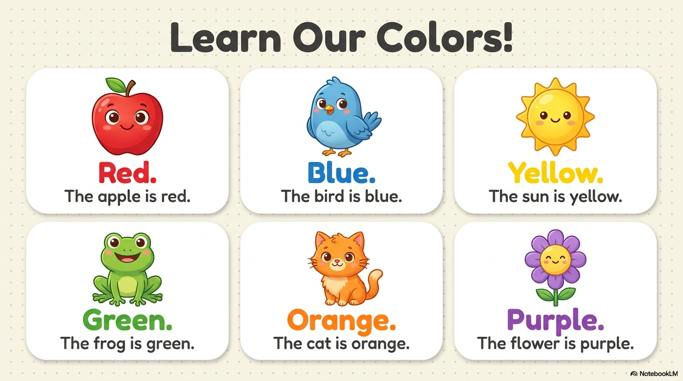 Colors Activity Workbook - LittleMindsHomeschool