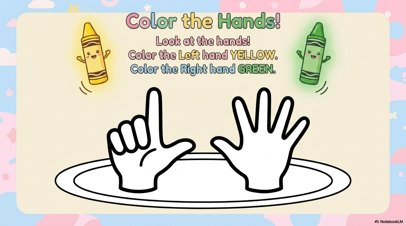 Left and Right Activity Workbook - LittleMindsHomeschool