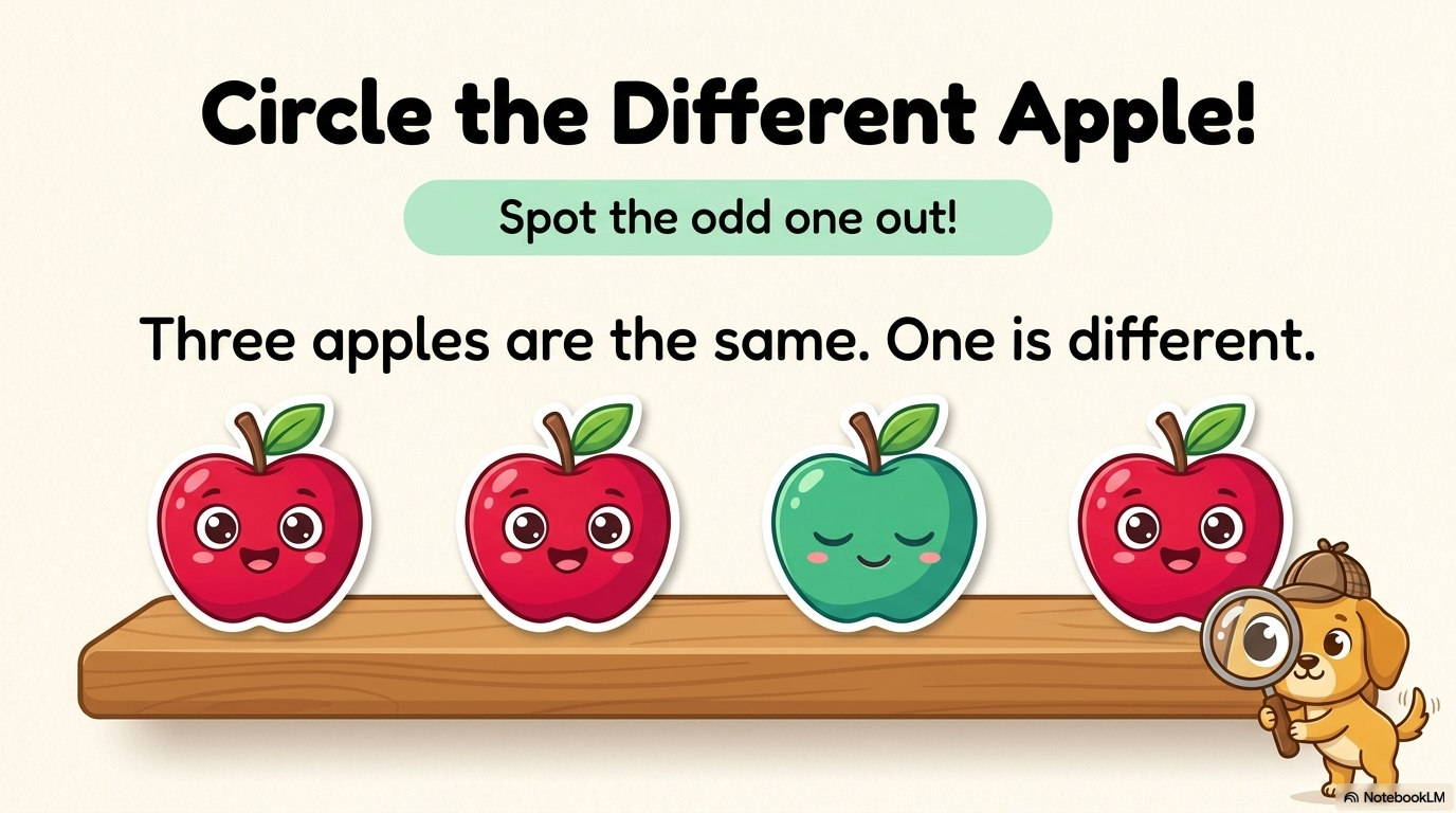 Same and Different Activity Workbook - LittleMindsHomeschool