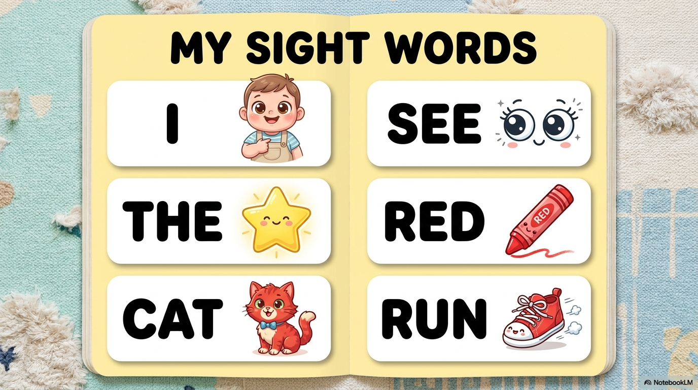 Sight Words Activity Workbook - LittleMindsHomeschool
