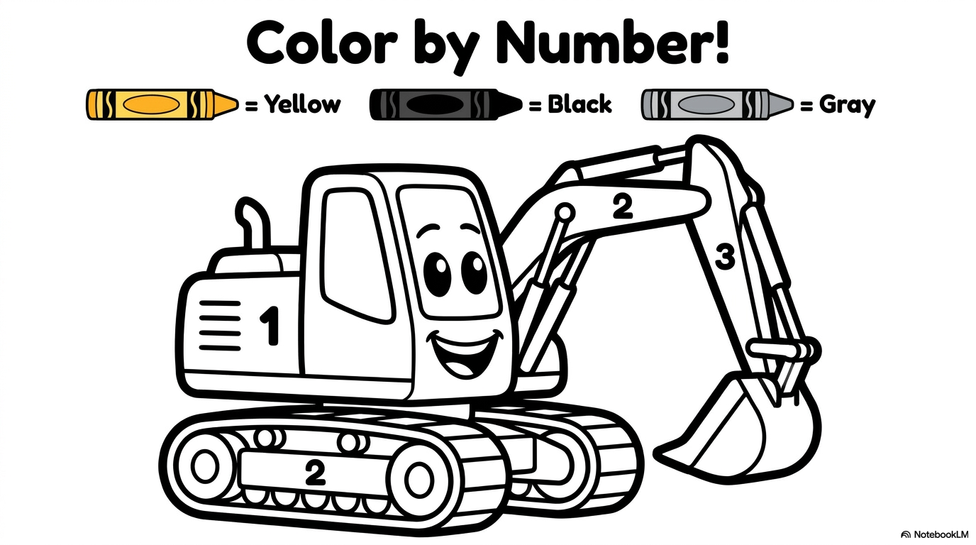 Construction Vehicles Activity Workbook - LittleMindsHomeschool