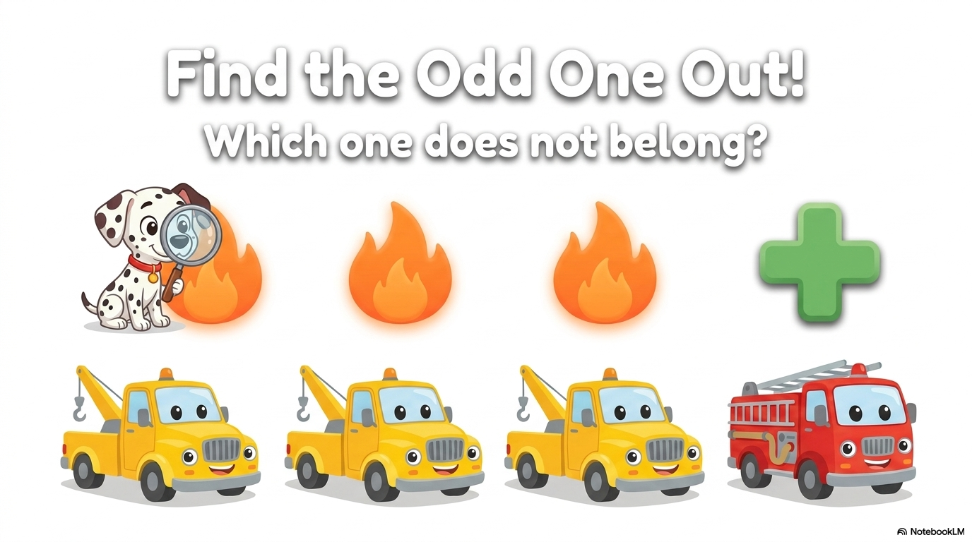 Emergency Vehicles Activity Workbook - LittleMindsHomeschool