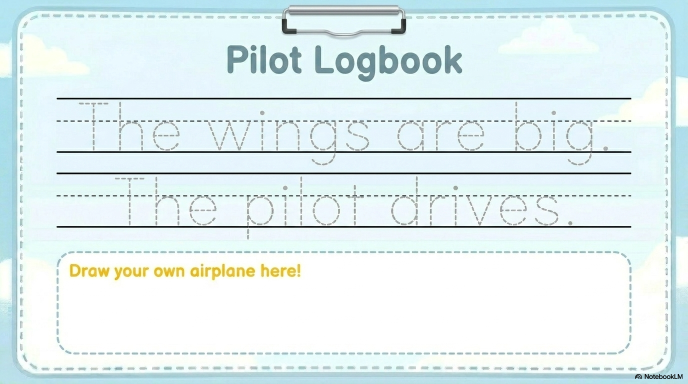 Airplanes Activity Workbook - LittleMindsHomeschool