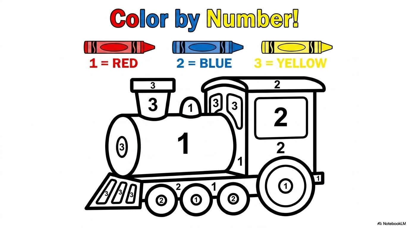 Trains Activity Workbook - LittleMindsHomeschool