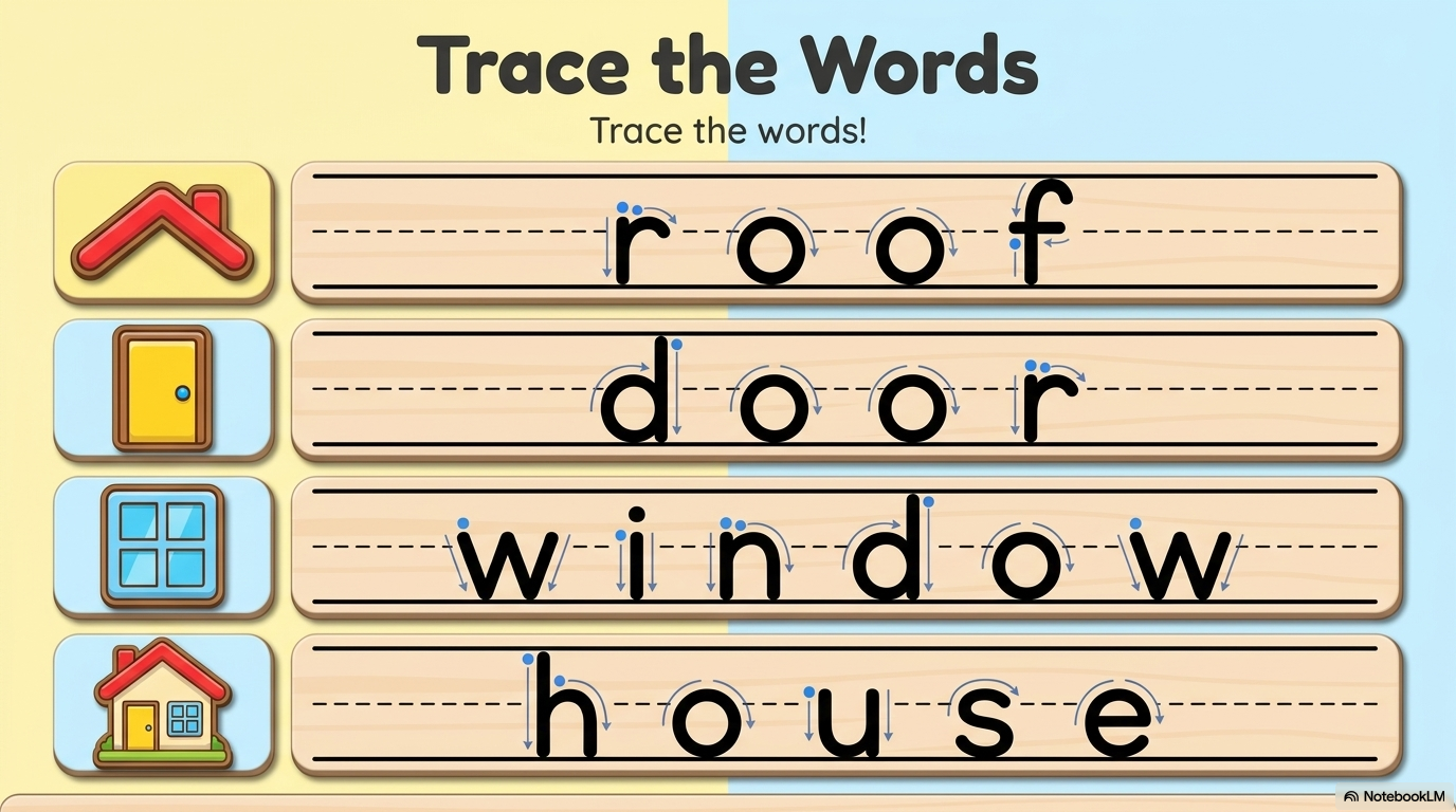 My House Activity Workbook - LittleMindsHomeschool