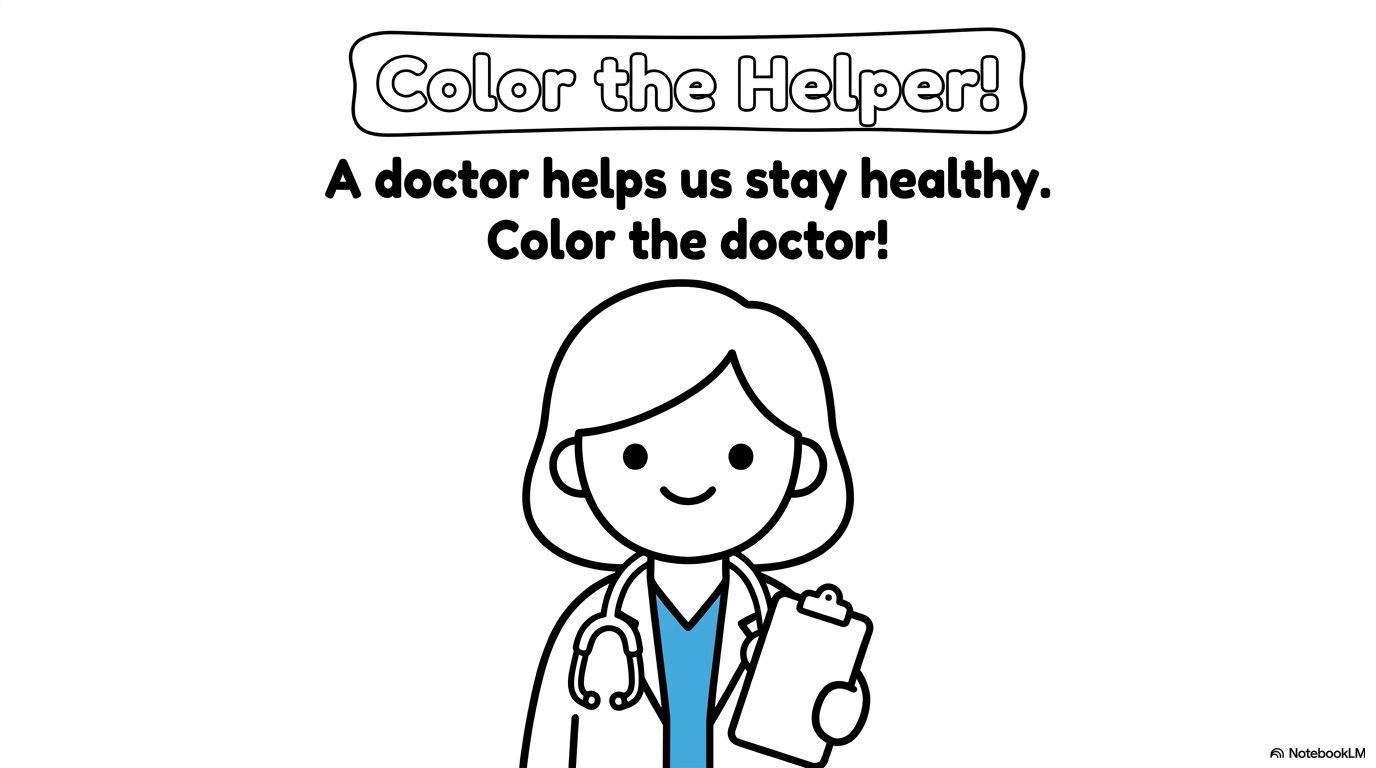 Doctors and Nurses Activity Workbook - LittleMindsHomeschool