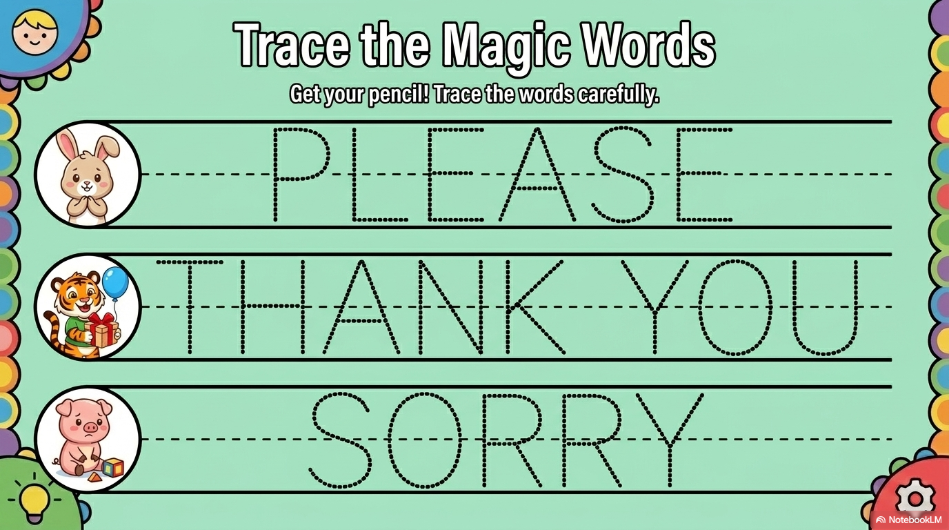 Good Manners Activity Workbook - LittleMindsHomeschool