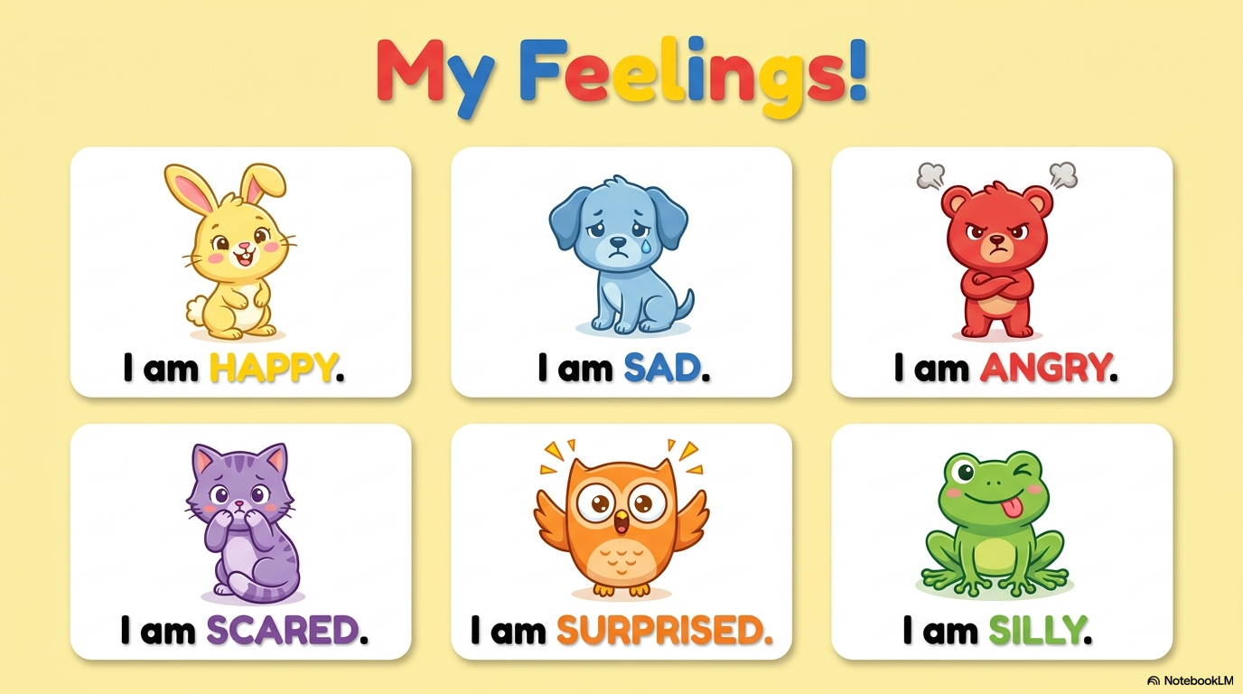 Emotions and Feelings Activity Workbook - LittleMindsHomeschool