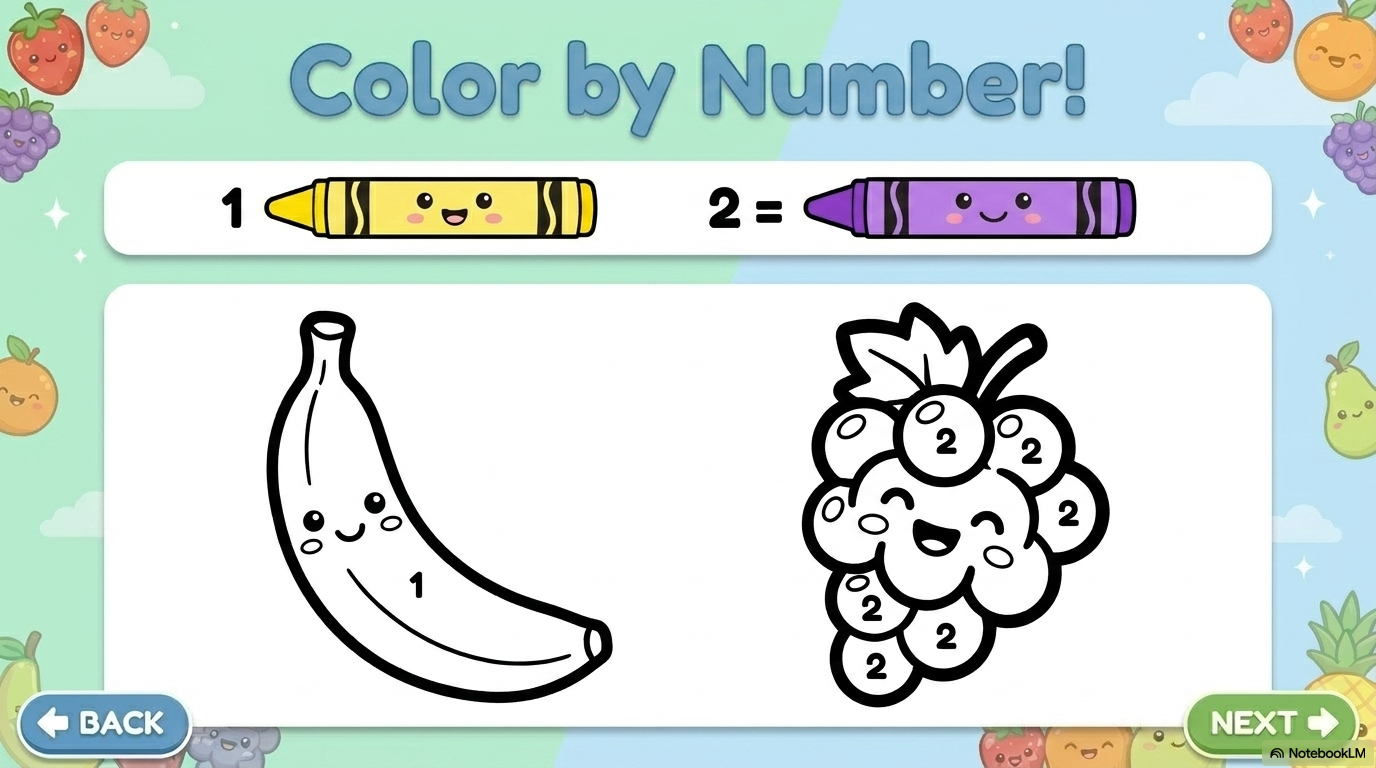 Fruits Activity Workbook - LittleMindsHomeschool