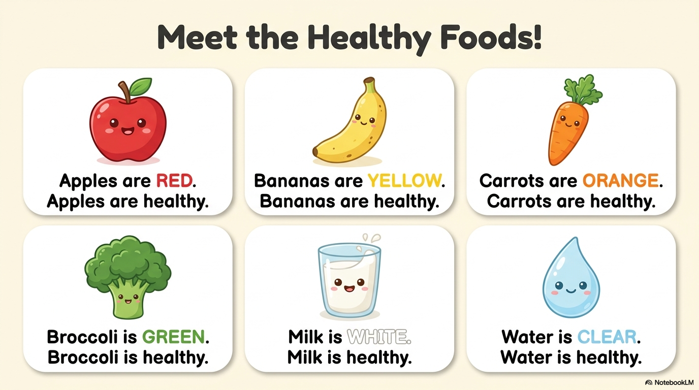 Healthy Food Activity Workbook - LittleMindsHomeschool