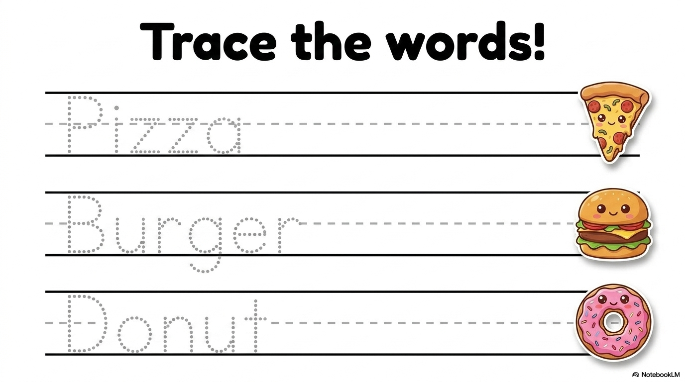 Junk Food Activity Workbook - LittleMindsHomeschool