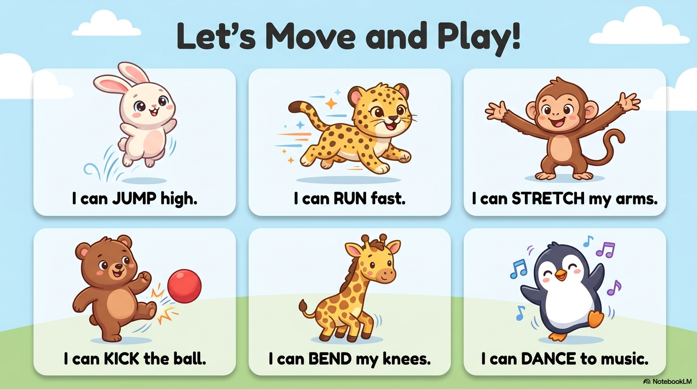Exercise and Movement Activity Workbook - LittleMindsHomeschool