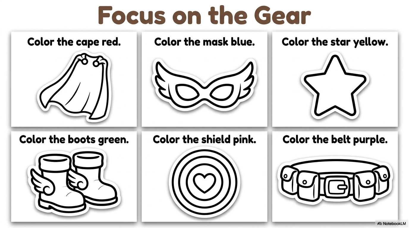 Superheroes Activity Workbook - LittleMindsHomeschool