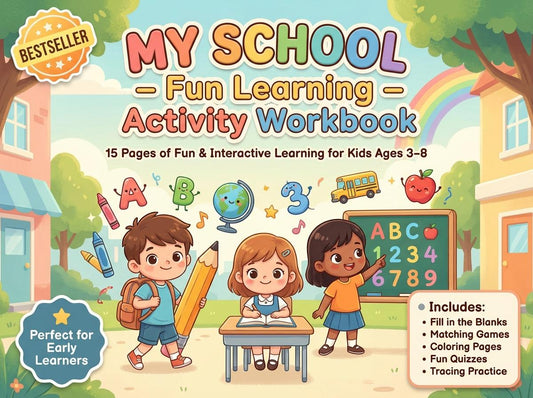 My School Activity Workbook - LittleMindsHomeschool