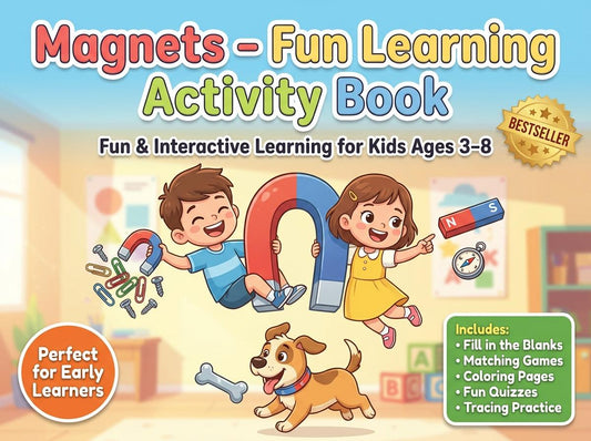 Magnets Activity Workbook - LittleMindsHomeschool
