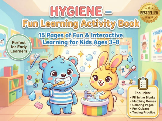 Hygiene Activity Workbook - LittleMindsHomeschool