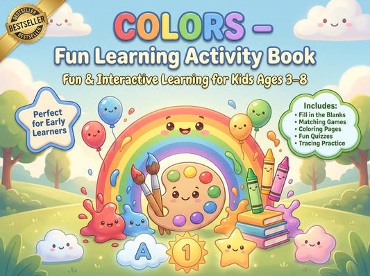 Colors Activity Workbook - LittleMindsHomeschool