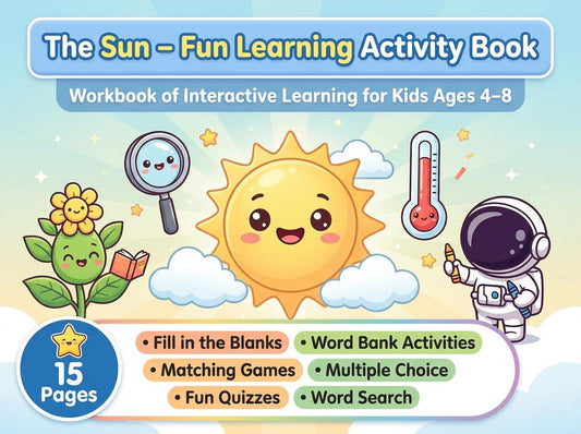 The Sun Activity Workbook - LittleMindsHomeschool