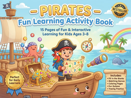 Pirates Activity Workbook - LittleMindsHomeschool