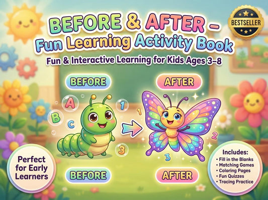 Before and After Activity Workbook - LittleMindsHomeschool